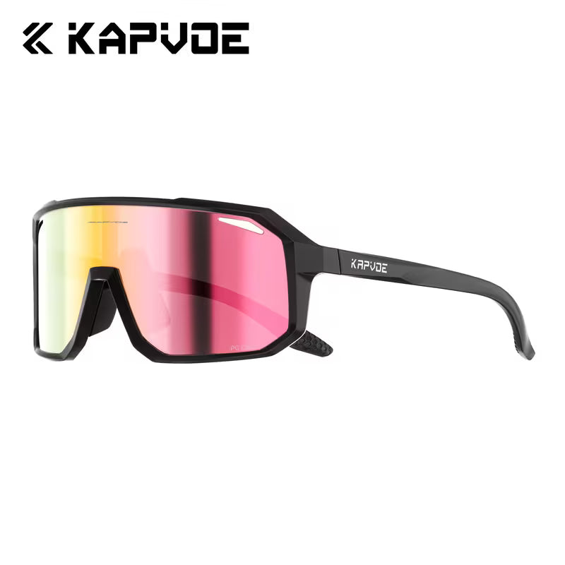 Lentes Deportivos Polarizados UV400 para Ciclismo, Running y Senderismo KAPVOE