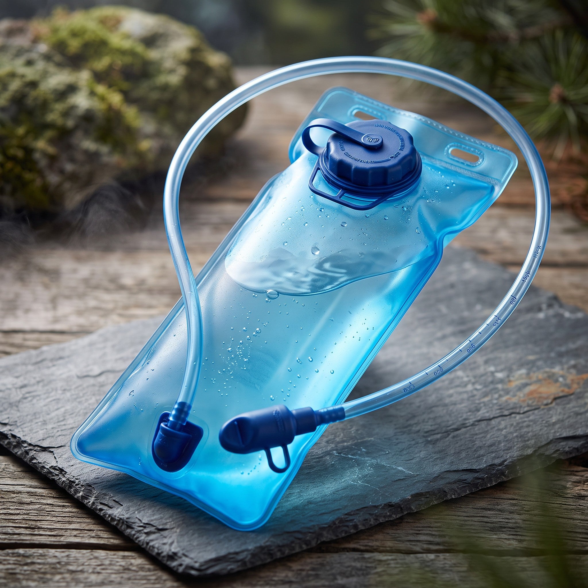 Bolsa de Hidratación Flexible 2L | Depósito de Agua Plegable para Running, Senderismo, Ciclismo y Camping