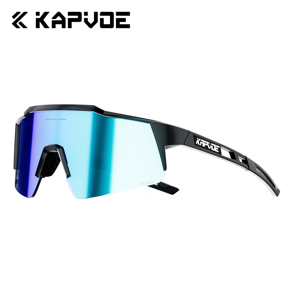 Lentes Deportivos KAPVOE Polarizados UV400 para Ciclismo, Running y Senderismo
