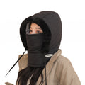 Gorro Térmico con Capucha y Máscara Facial 2 en 1 | Forro Polar Grueso para Frío, Senderismo y Actividades Outdoor