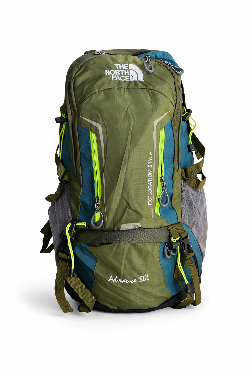 Mochila de Senderismo 50 Litros | Mochila Outdoor Impermeable para Trekking, Camping y Viajes