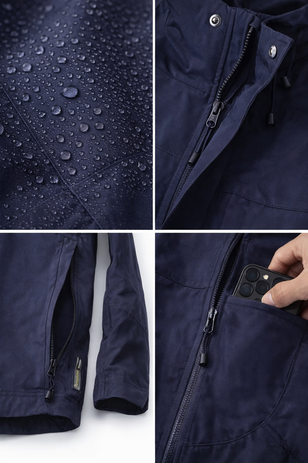 Chumpa Impermeable Doble Capa para Caballero - 2XL/