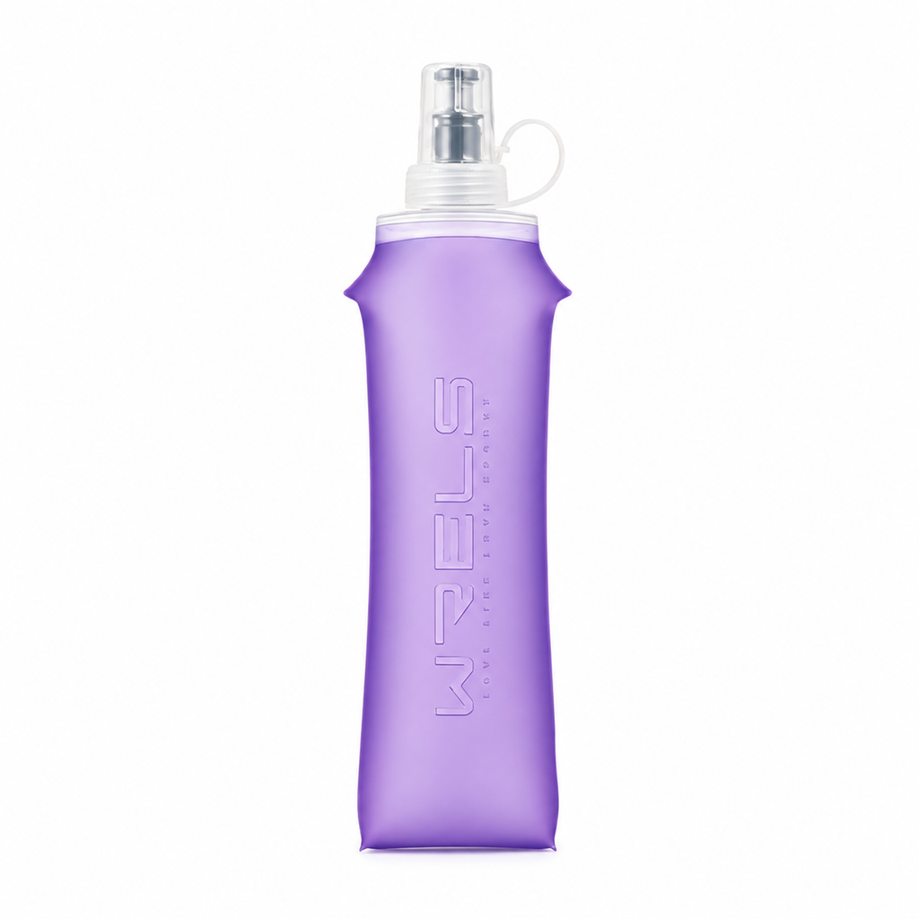 Botella de Hidratación 500 ML WRELS | TPU Plegable para Running, Senderismo y Trail Running