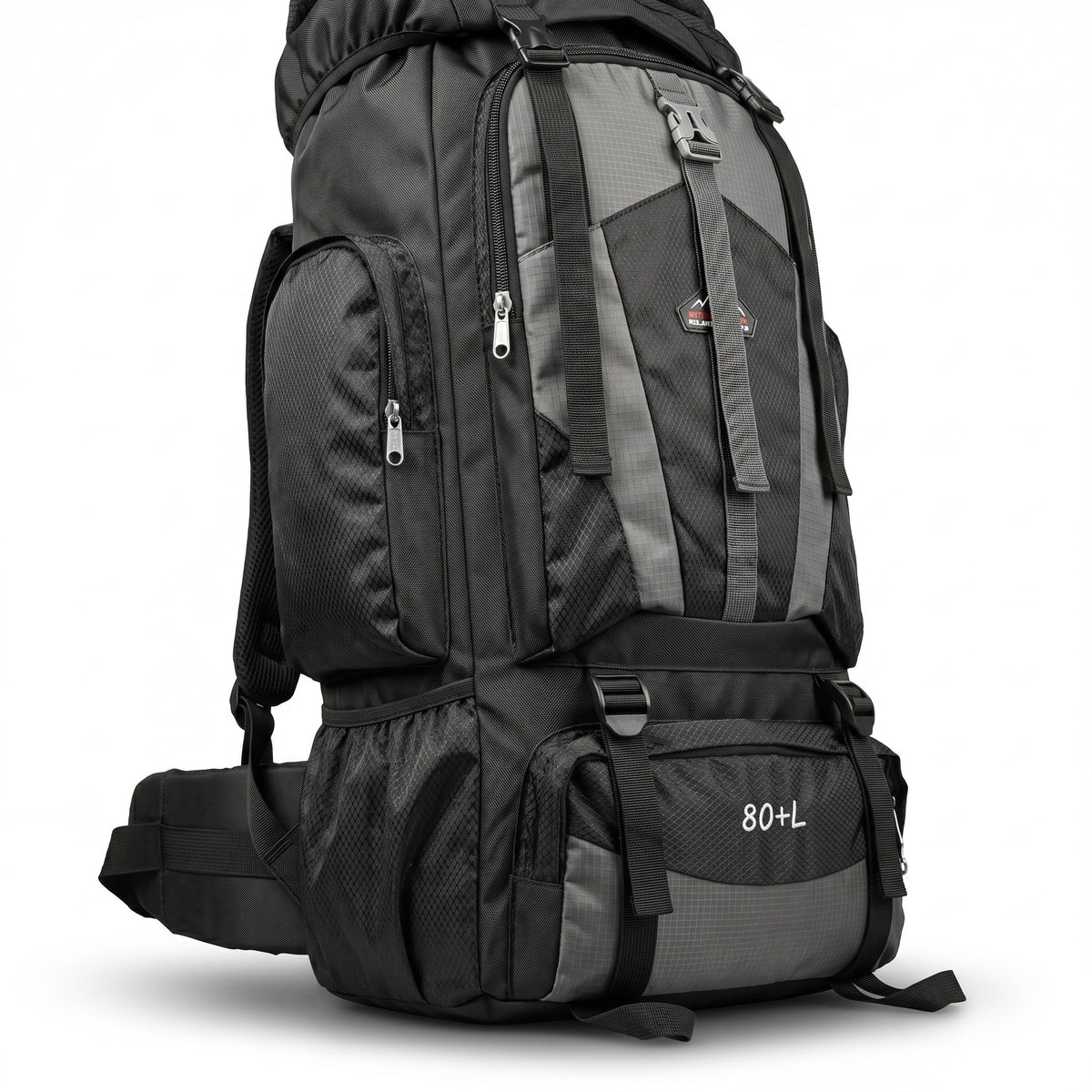 Mochila de Senderismo 80+ Litros | Gran Capacidad para Trekking, Camping y Viajes