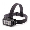 02 Linterna Frontal LED Recargable | Luz Ajustable para Senderismo, Running, Camping y Trabajo