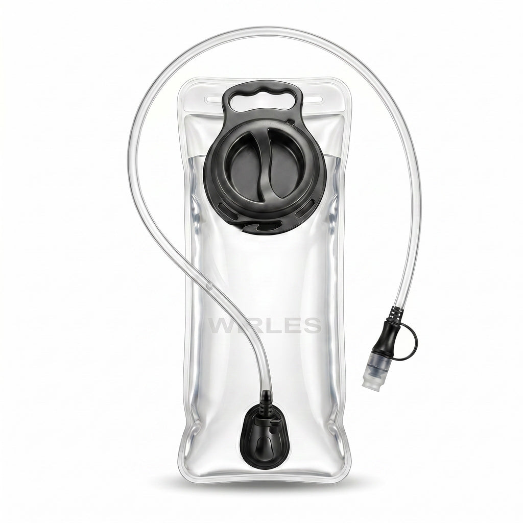 Bolsa de Hidratación Flexible WRELS 2L | Depósito de Agua Plegable para Running, Senderismo, Ciclismo y Camping