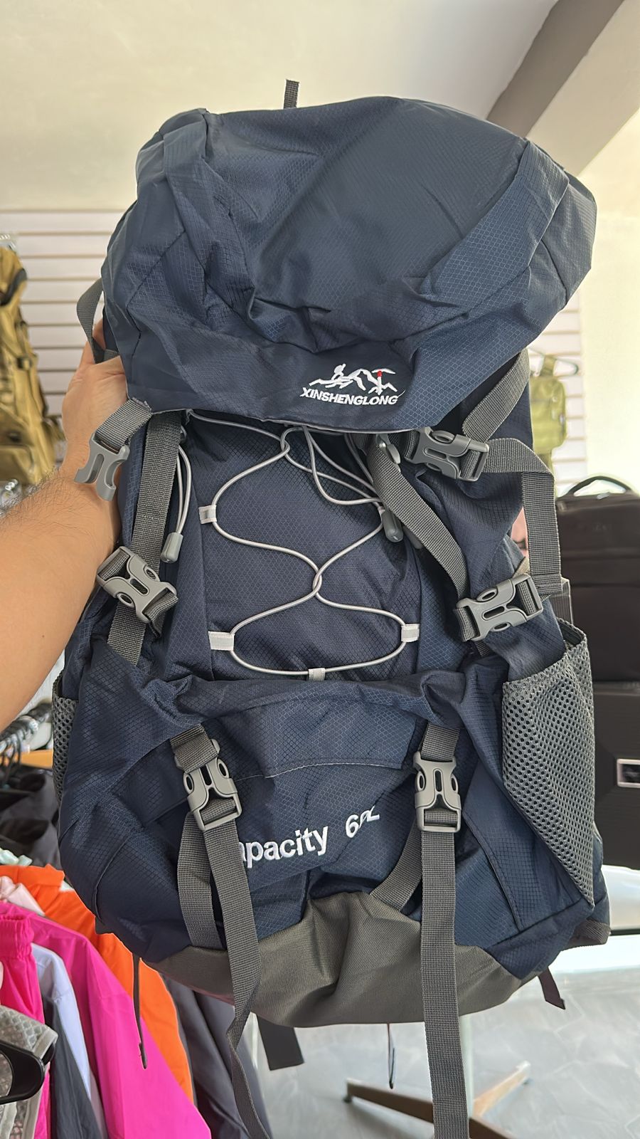 Mochila 60L senderismo