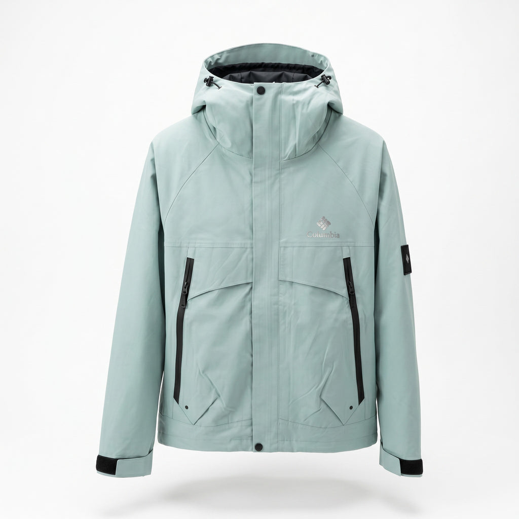Chumpa Impermeable Doble Capa para Hombre | Cortaviento, Transpirable y para Senderismo