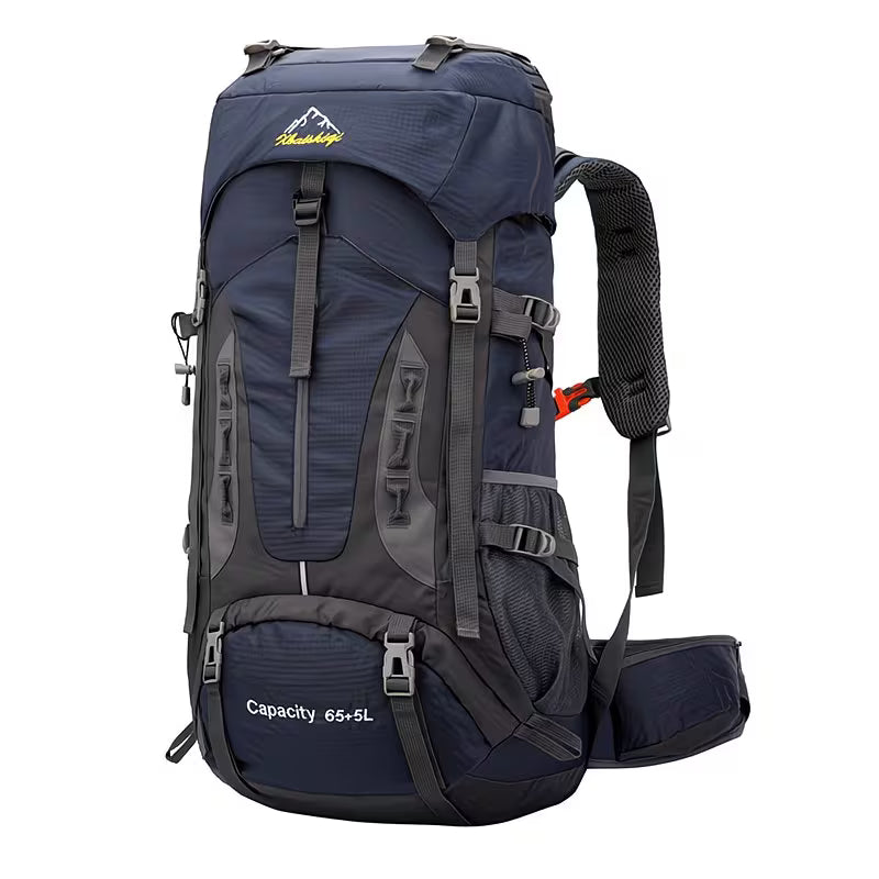Mochila de Senderismo 65+5 Litros | Mochila de Trekking y Camping de Gran Capacidad para Viajes Outdoor