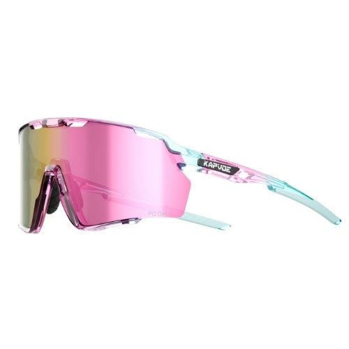 Lentes Deportivos KAPVOE Polarizados UV400 para Ciclismo, Running y Senderismo